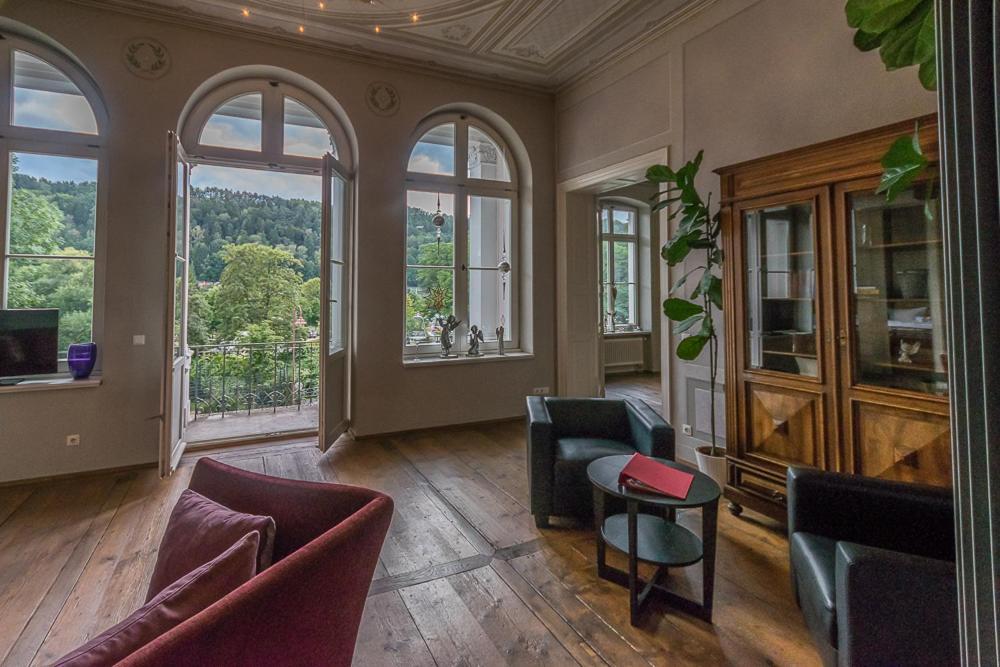 Albergo-Toscana Бад-Шандау Экстерьер фото