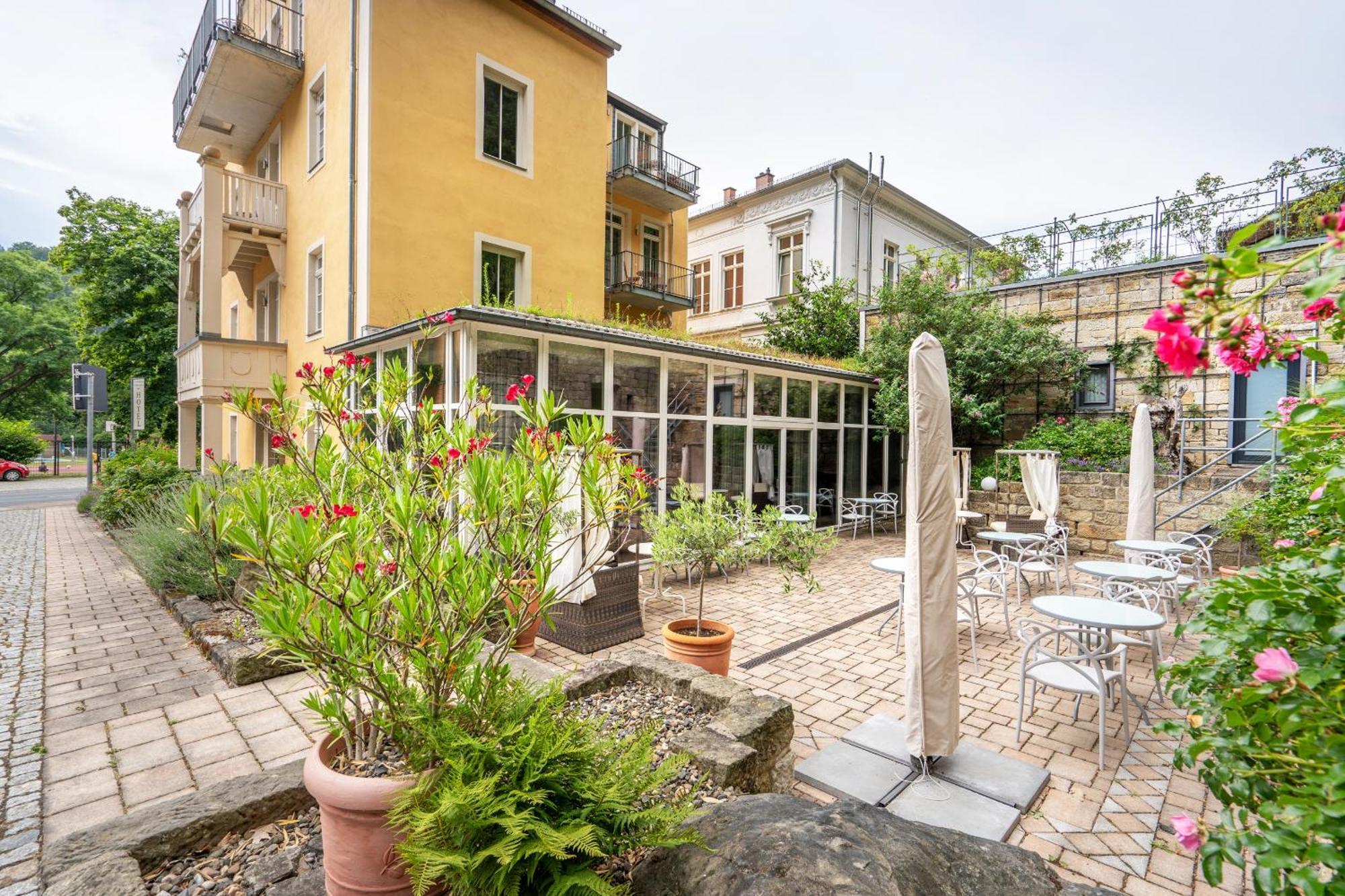 Albergo-Toscana Бад-Шандау Экстерьер фото