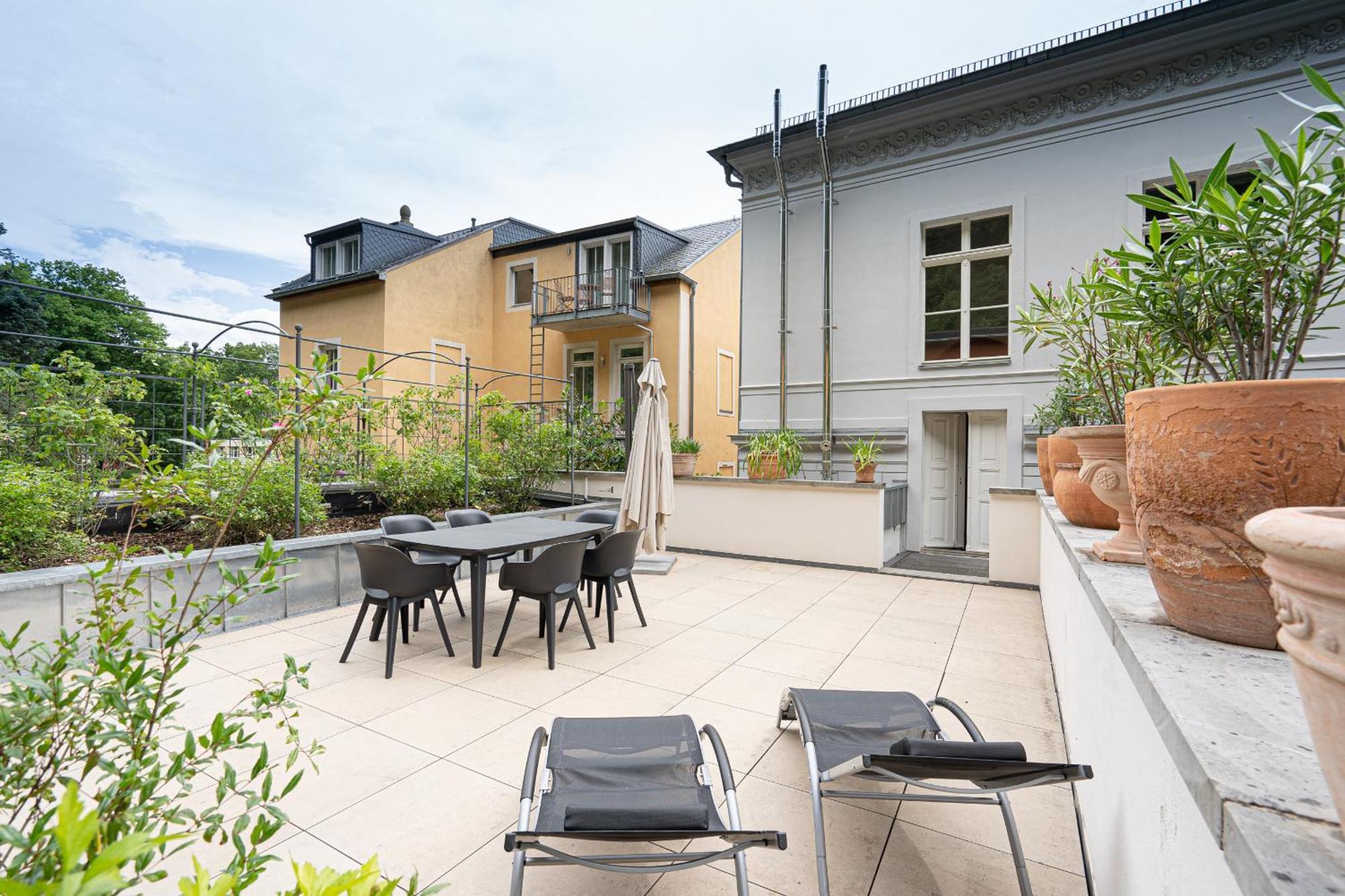 Albergo-Toscana Бад-Шандау Экстерьер фото