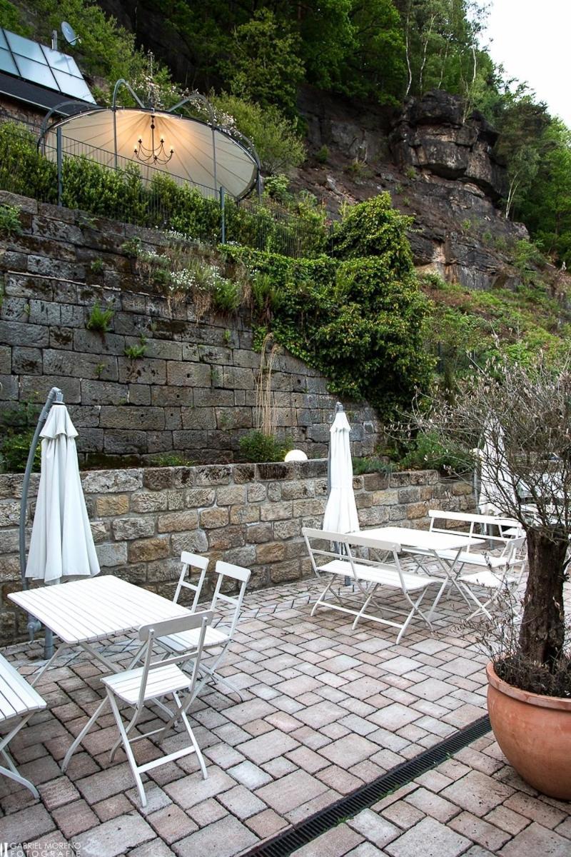 Albergo-Toscana Бад-Шандау Экстерьер фото